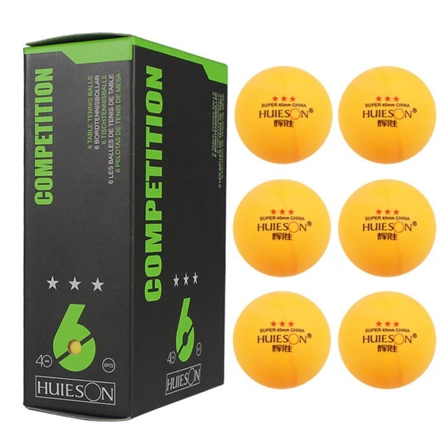 Table Tennis Balls Ping Pong Balls 2 Colors Sports Popular Training Yellow/White
