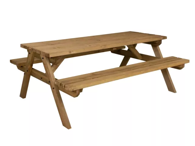 Picnic Table and Bench Set Pub Style Furniture, Fortem