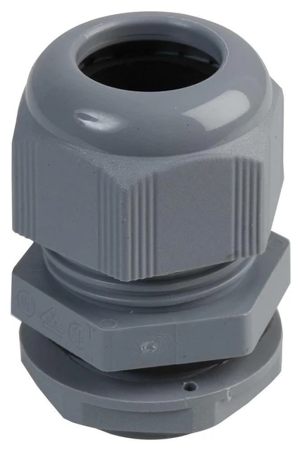 Câble Glande M25 Gris 10 / Paquet, 18MM, 13MM, Matériel Nyl Pour APPLIVERSAL