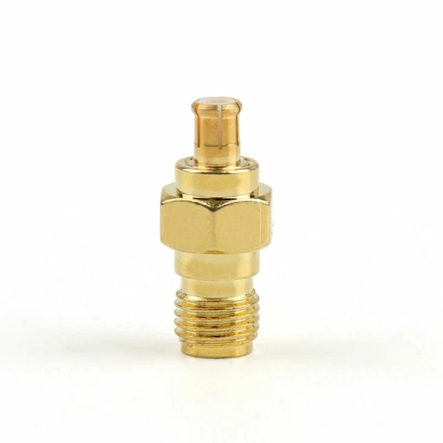 1Pc Adapter SMA Female Jack To MCX Male Plug RF Connector Straight Adapter SA