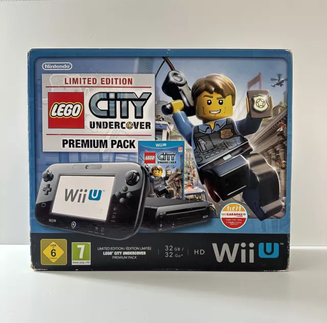 Boite Vide Wii U LEGO CITY Undercover  - Nintendo - NO CONSOLE Limited Edition