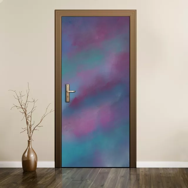 Removable Door Sticker Mural Home Decor Decal Painting Abstract Picture