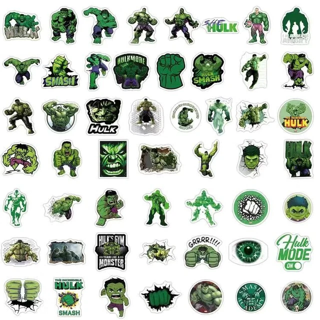 Mini Hulk Sticker HULK WATERPROOF VINYL Decal Stickers Laptop Bottle Phone Case 50PCS EUR ...