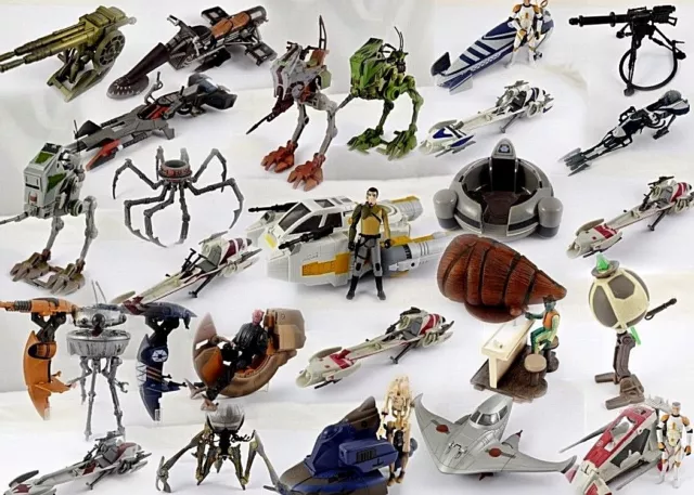 Star Wars Créatures Mini Rigs Véhicules Étoile Bateaux Figurines Coffrets de Jeu