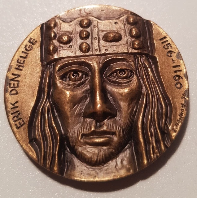 KUNST MEDAILLE &amp;SCHWEDENS Herrscher seit 1000 Jahren&amp;quot; von Erik Höglund ...