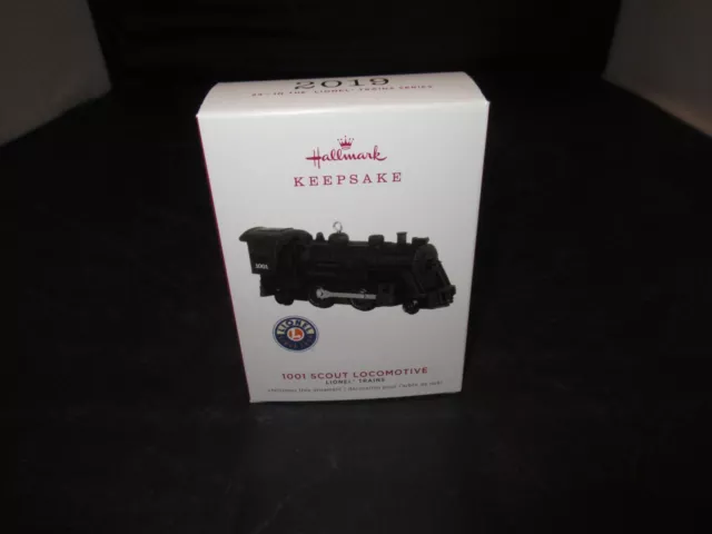 2019 Hallmark 1001 Scout Locomotive Lionel Trains #24