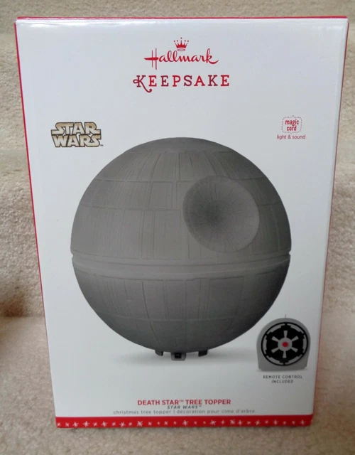 HALLMARK STAR WARS Keepsake Death Star Tree Topper 165.00 PicClick