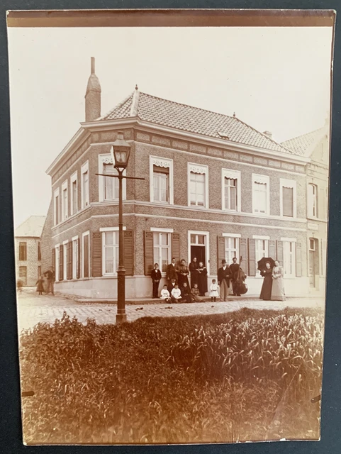 LIV14723  Photographie Photo vintage d&#039;époque Belgique Dottignies