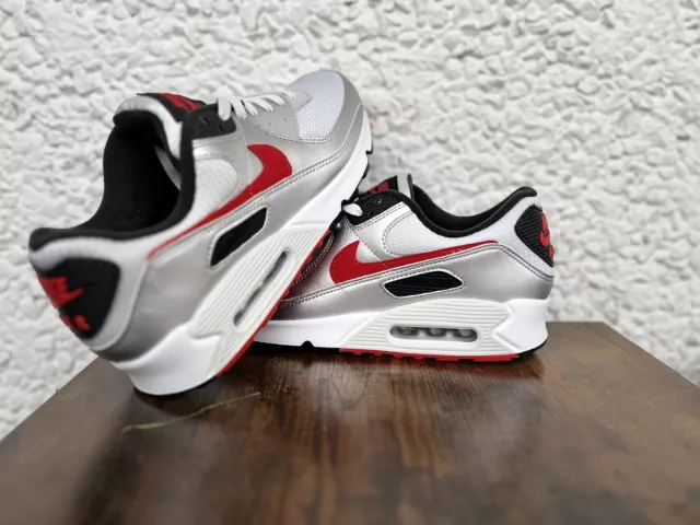 Air max 90 argento cheap