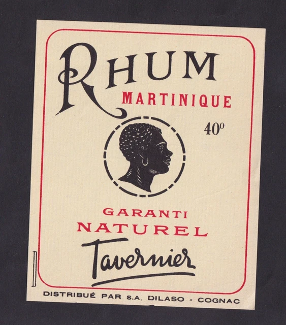Ancienne étiquette RHUM garanti pur french label • EUR 6,00