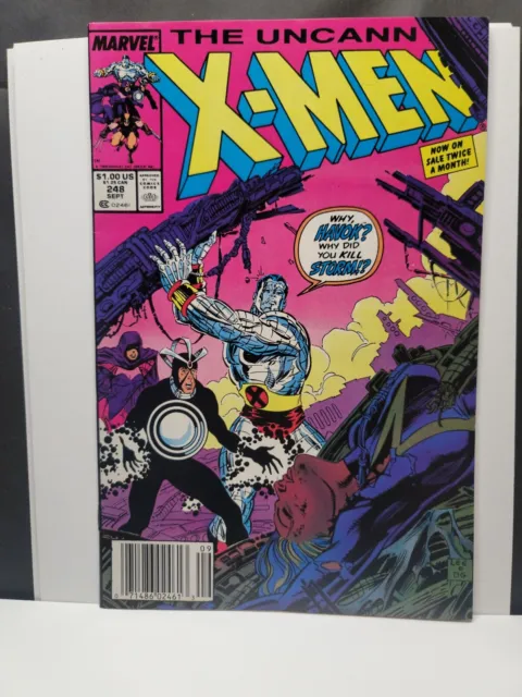 Uncanny X-Men, Vol.1 - 248 "High grade" First Jim Lee on Uncanny Xmen.