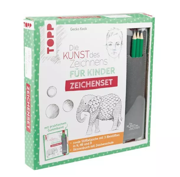 Die Kunst des Zeichnens für Kinder Zeichenset: Kinder-Zeichenschule mi 1250865-2