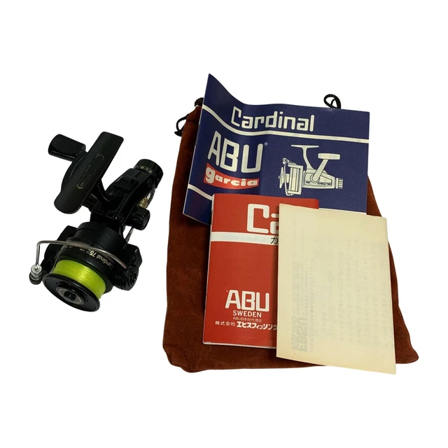 ABU CARDINAL 752 Spinning Reel With Bag, Scratched B $288.29