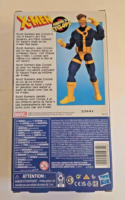 HASBRO MARVEL LEGENDS X-Men VHS Retro Cyclops - Sealed Boxed Action ...