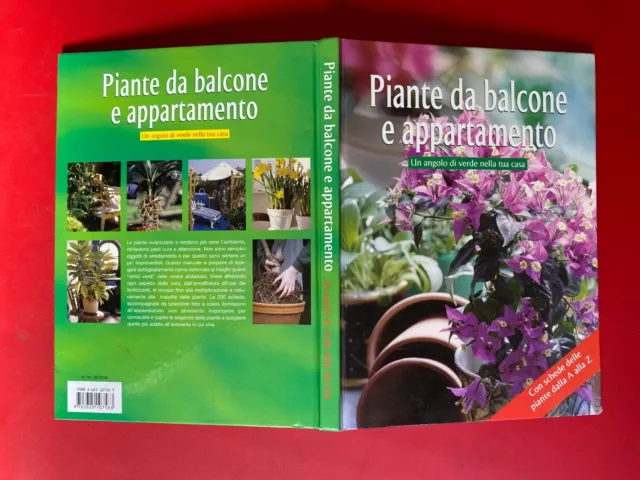 PIANTE DA BALCONE E APPARTAMENTO UN ANGOLO VERDE NELLA TUA CASA Libro illustrato