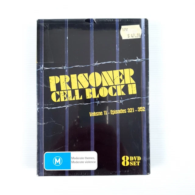 Prisoner Cell Block H Volume 11 DVD Sealed Ep 321 -352 PAL Region 0 All 8 Disc