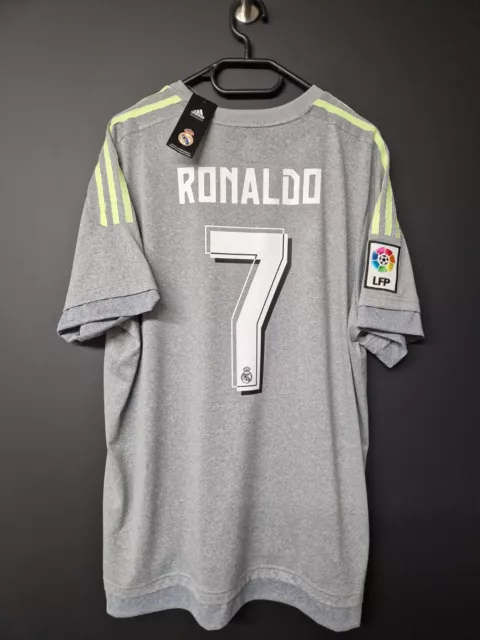 Real Madrid Trikot RONALDO Shirt 2015 2016 Away NEU! M, XL, 2XL Original BNWT