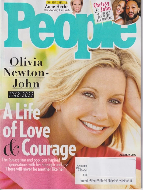 People August 22, 2022 Olivia Newton John A Life of Love and Courage  (Magazine