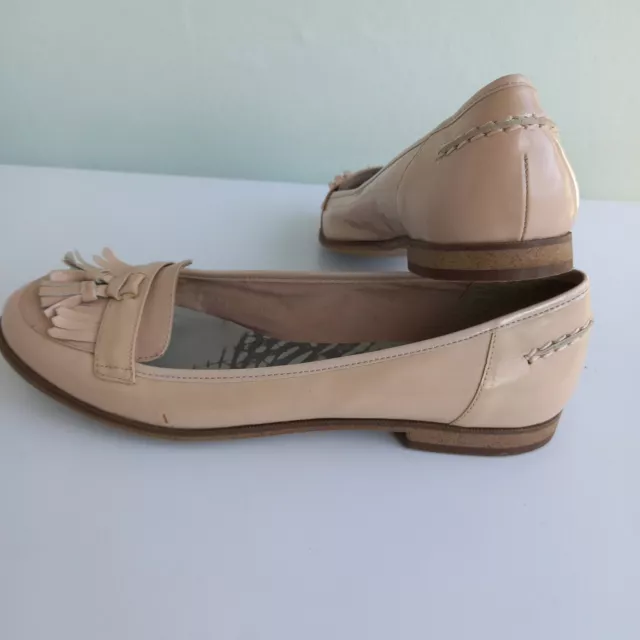 CLARKS CUSHION SOFT Bed Sole Women Leather Shoes Uk 7 21.99