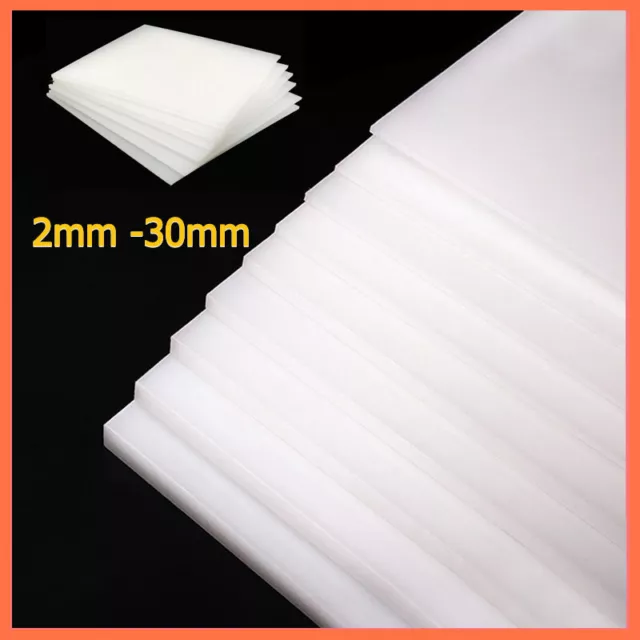 HDPE Sheet High Density Polyethylene PEHD Thermoplastic Polythene Thick 2 - 30mm