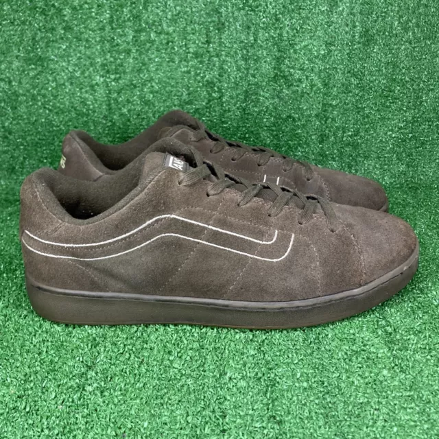 Vintage 90s Vans Reid Skate Shoes Chunky Tongue Size 8.5 Mens