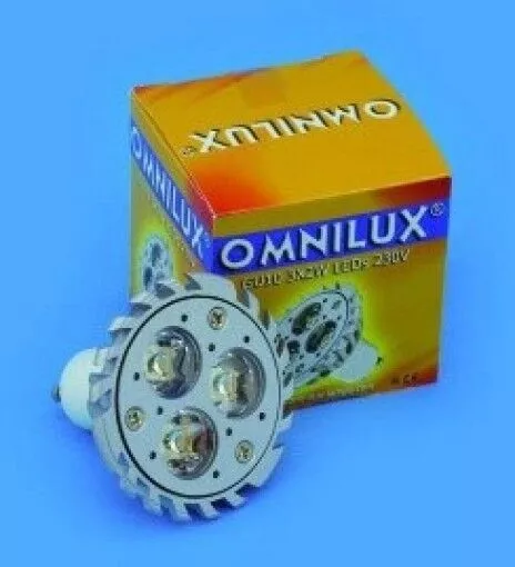 OMNILUX GU-10 230V 3x2W LED 6500K 30° KR