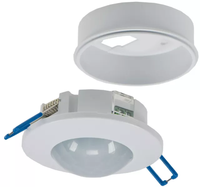 Decken Bewegungsmelder 360° PIR LED geeignet 800W Einbau Bewegungs Melder Flat