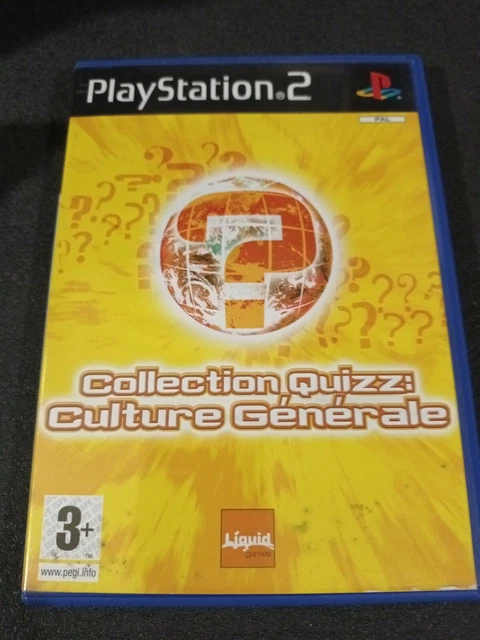 Jeu Quizz Culture Générale PS2 - Version PAL Complète Avec Boîte Et Notice - État Bon