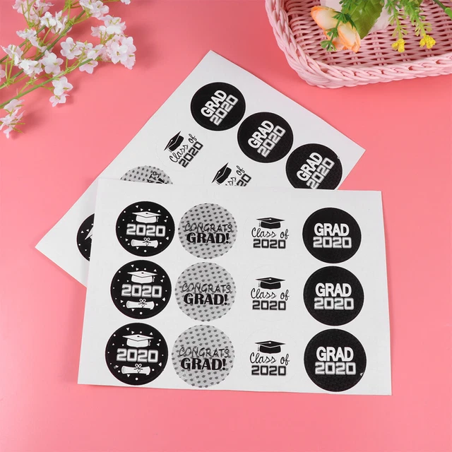 144pcs graduation sealing stickers Dicht Aufkleber für Graduation Abdichtung Auf