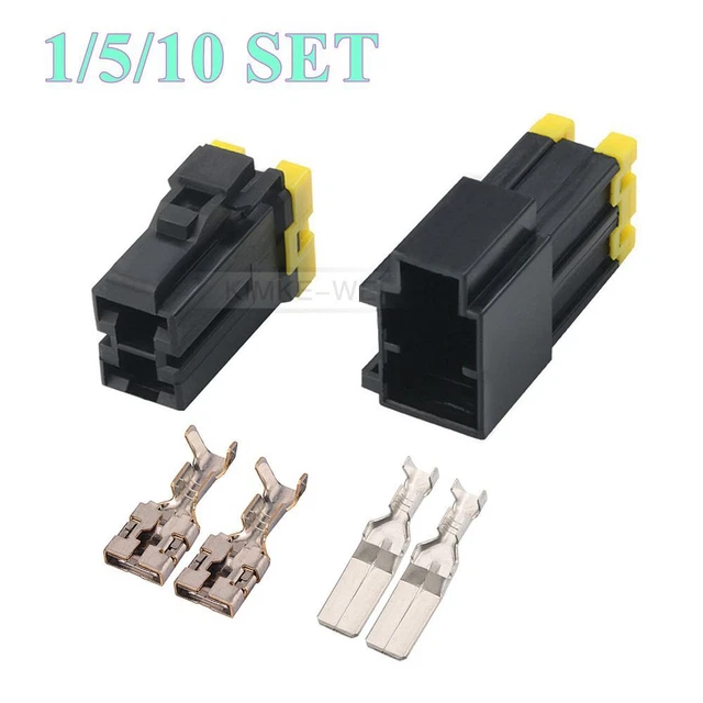 2 PIN/WAY YAZAKI High Current Automotive Male Female Connector Plug