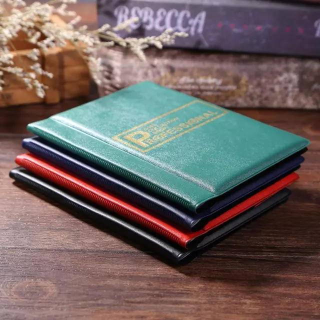 LF# 120 Pockets Coins Album Collection Book Commemorative Coin Holders (Black)