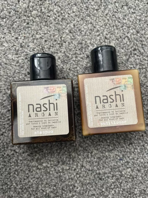 NASHI  ARGAN Travel Size Shampoo 30 ml & Conditioner 30 ml