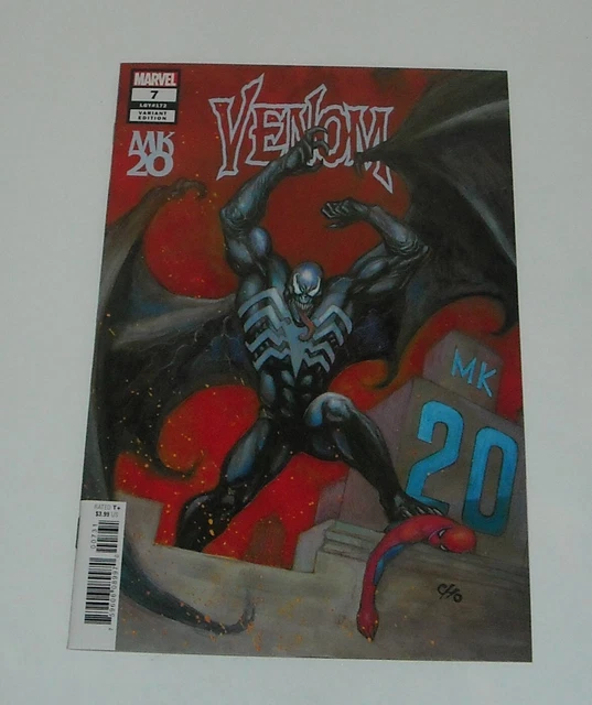 VENOM # 7 MARVEL COMICS 2018 FRANK CHO VARIANT DYLAN BROCK 1st APPEARANCE