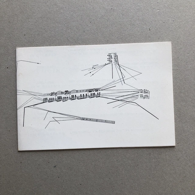 T) Volantino programma muisca Bruno Munari arte
