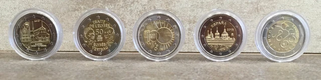 Pièces 2€ commémoratives 2013 - Lot de 18 pièces différentes