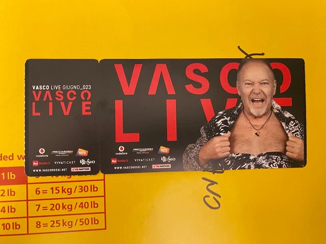 RIMINI PRATO GOLD - Biglietto concerto Vasco Rossi - 2 giugno 2023 ore 21