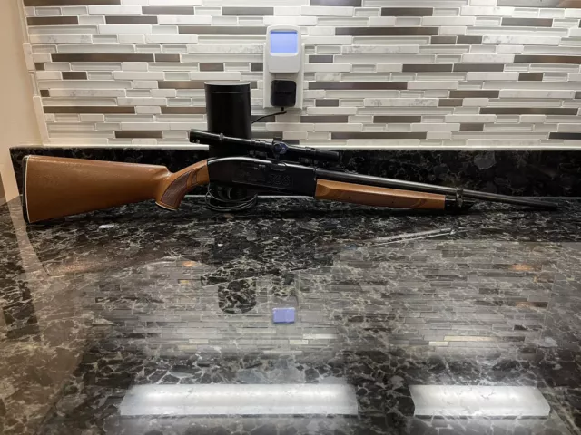 Vintage Crosman Model 766 American Classic .177 Pellet/BB Repeater Rifle w/scope Vintage Crosman Model 766 American Classic .177 Pellet/BB Repeater Rifle w/scope