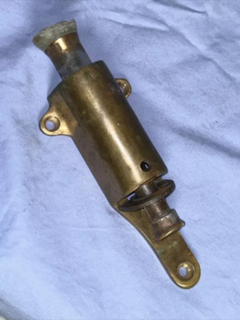 ARCHITECTURAL SALVAGE Glynn-Johnson Foot Plunger Door Stop - #1154