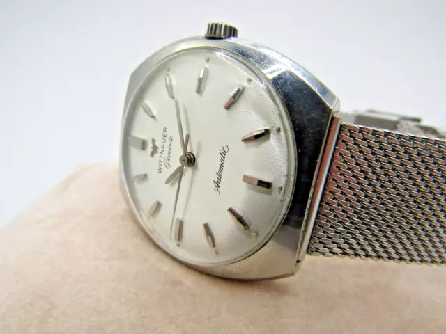 Vintage Ultra Rare Gents Wittnauer / Longines Automatic Watch Great Condition