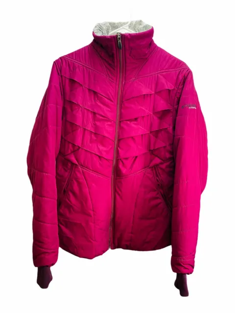 Columbia Omni Shield Titanium Womens Jacket Small Pink