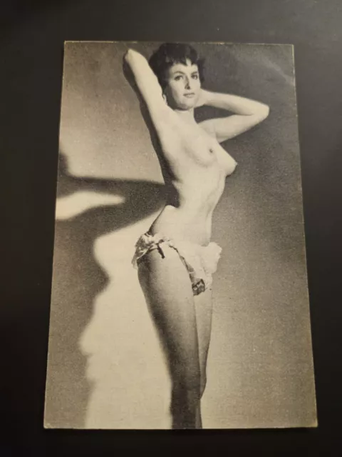 Carte Postale Ancienne Femme Nue Erotique