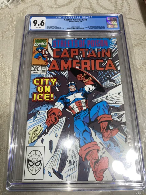 Captain America #372 CGC 9.8 1990