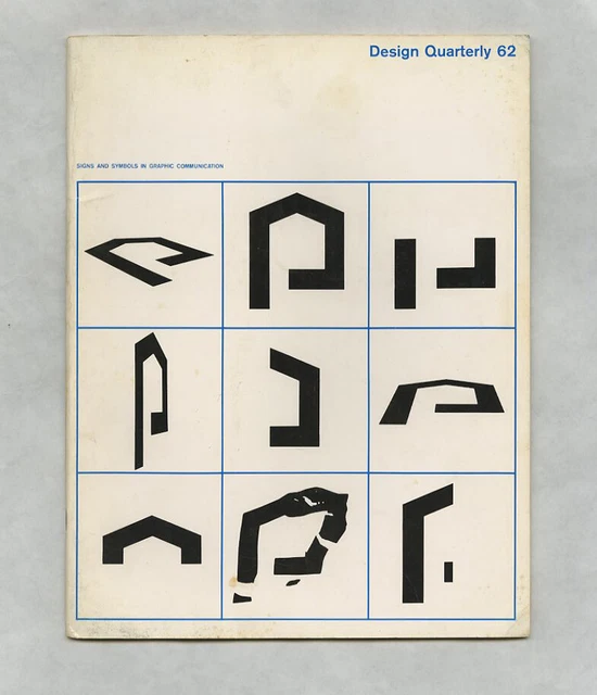 1965 MARTIN KRAMPEN SIGNS + SYMBOLS in GRAPHIC COMMUNICATION Design