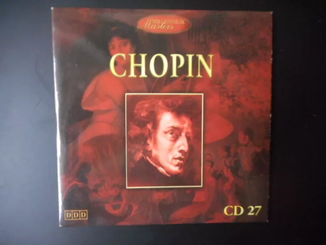 CD MUSIQUE CLASSIQUE // MILLENNIUM Masters // CHOPIN // Très bon état