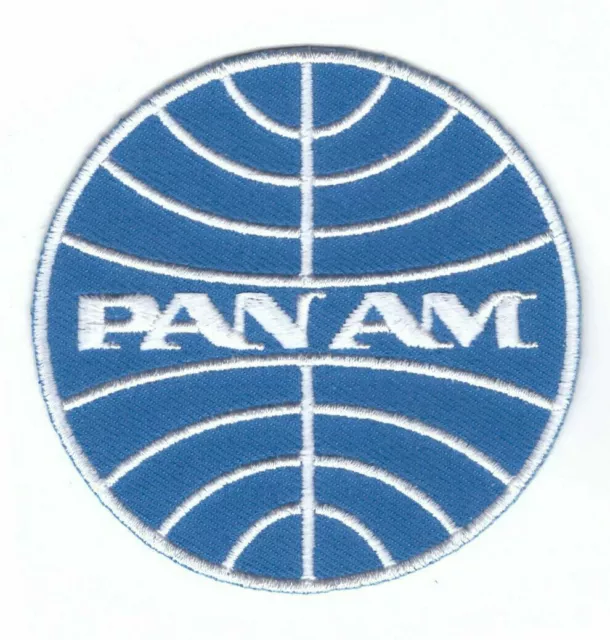 Patch Panam Airlines Vintage Crew Uniform Pan Am Costume Aviation Iron on