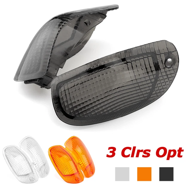 Motorcycle Lens Replacement Front Turn Signal Blinker Lens Pair