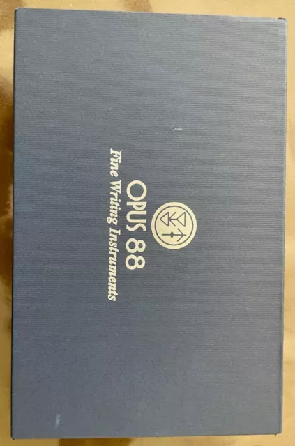 Opus 88 OMAR Fountain Pen in Baby Blue - Fine Point - NEW in Original Box