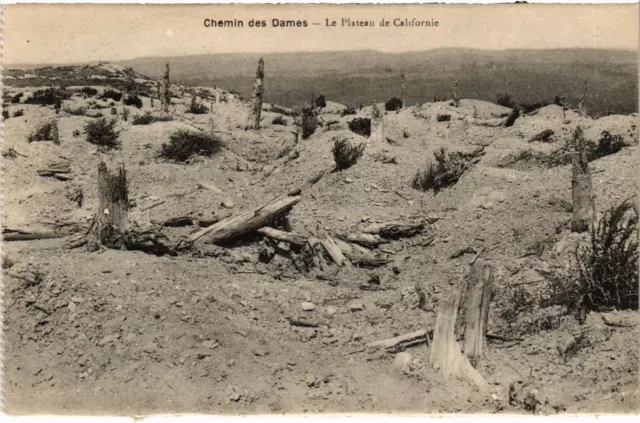 CPA Militaire Chemin des Dames - Le Plateau de Californie (91633)