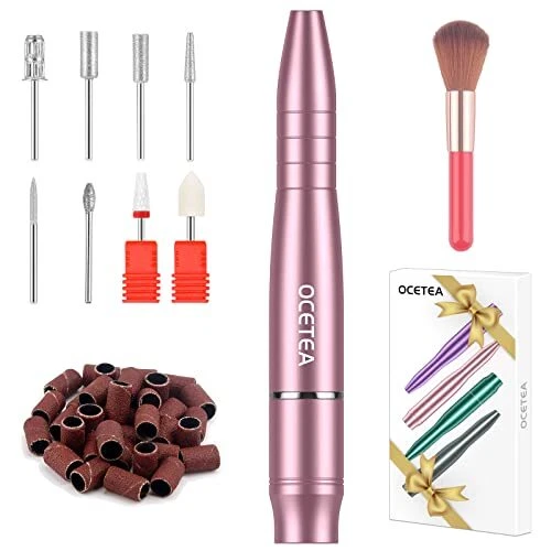 Kit de limador de uñas eléctrico portátil ocetea professio...