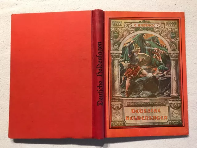 Deutsche Heldensagen, Walter Heichen, Illus H. Tischler, Weichert um 1920